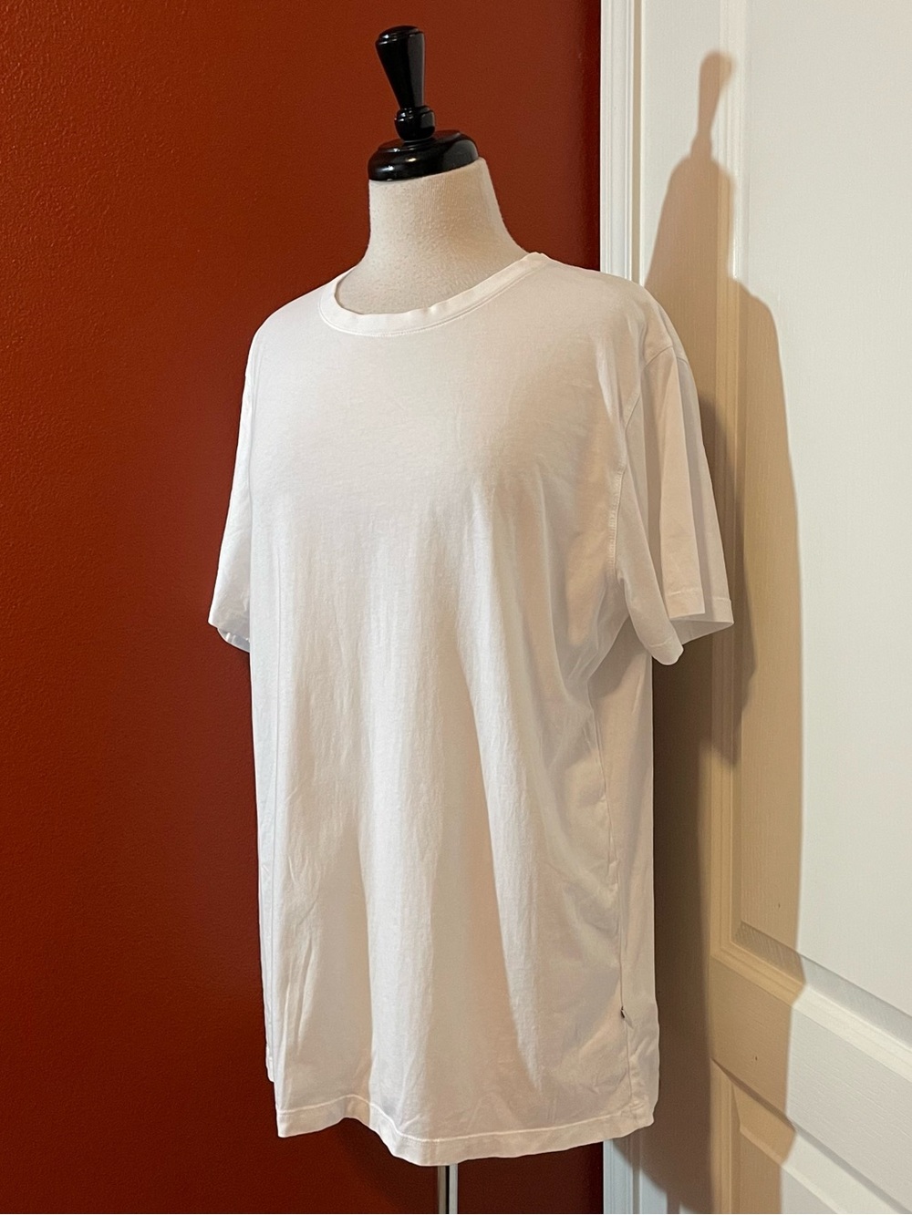 NN07 Men’s Classic 100% Pima Cotton White Lightweight Crewneck Tee Shirt